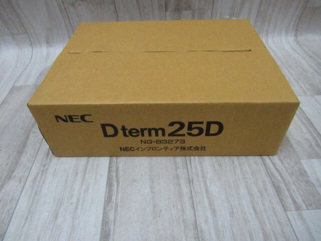 【新品】T-3600電話機(SW) NEC Dterm25D 単体電話機 シンプル 【ビジネスホン 業務用 電話機 本体】の画像1