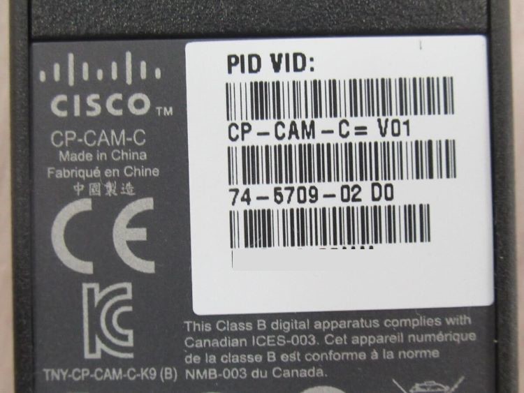 [ used ] CP-9971-CL-K9 + CP-CAM-C CISCO / Cisco IP Phone IP telephone machine [ business ho n business use telephone machine body ]