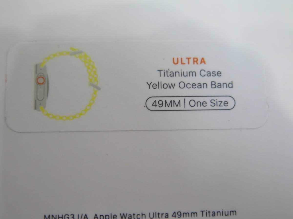 Apple Apple watch ULTRA 49.MNHG3J/A