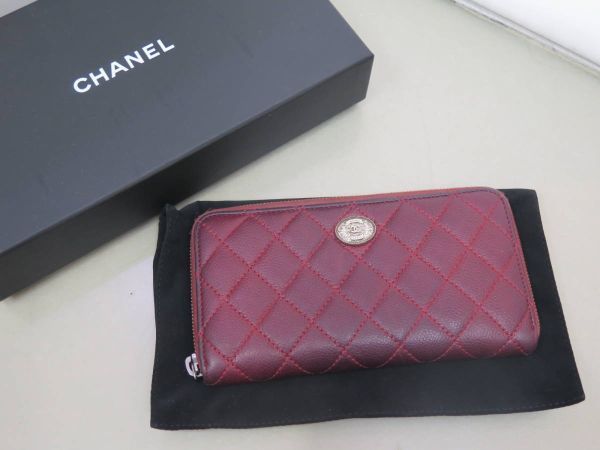 CHANEL シャネル ラウンドファスナー長財布