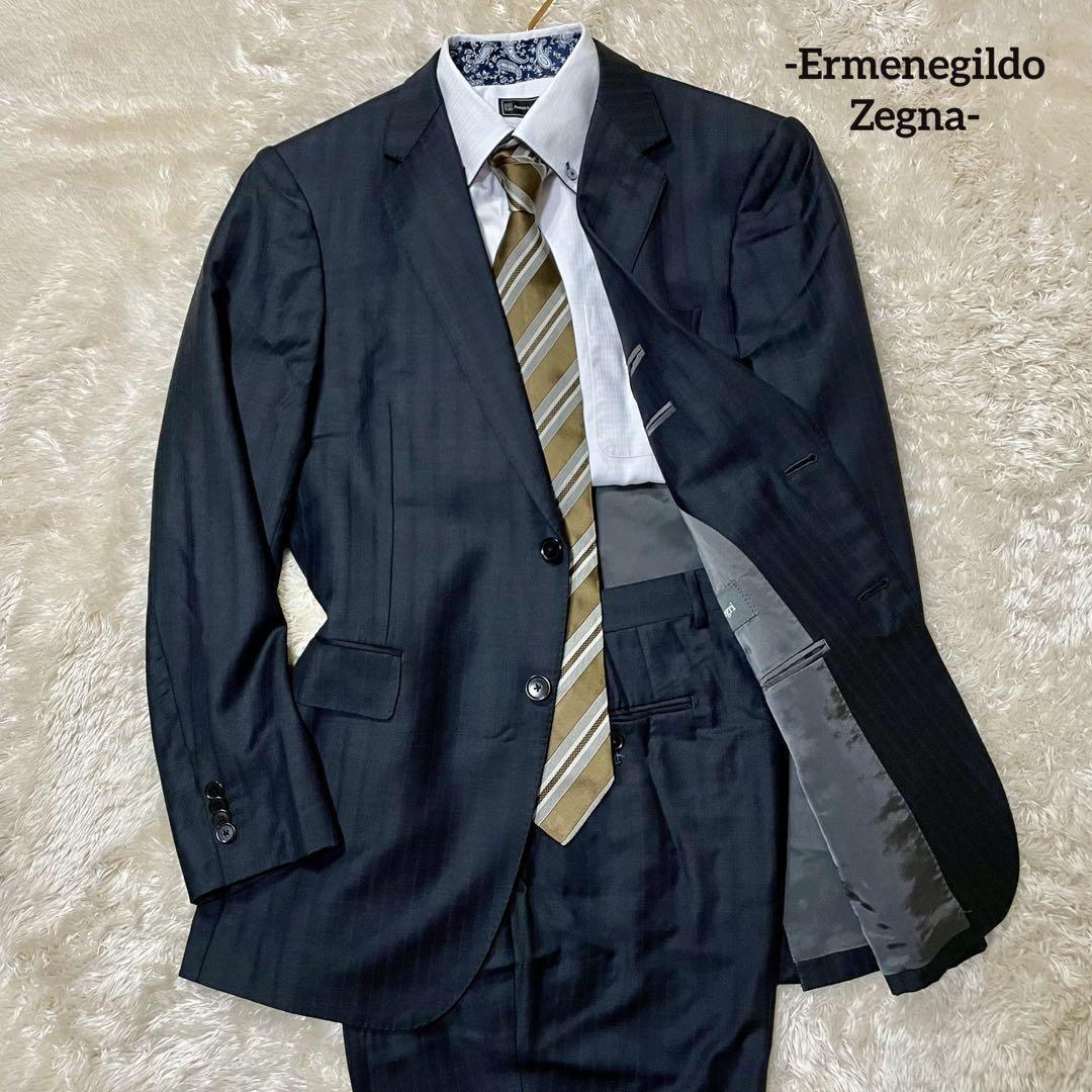 人気No.1 エルメネジルドゼニア スーツ セットアップ ブラック