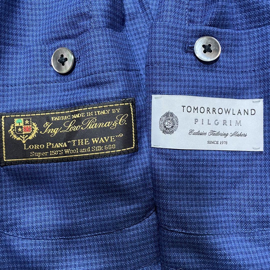 TOMORROWLAND Loro Piana テーラード シルク混 - スーツ