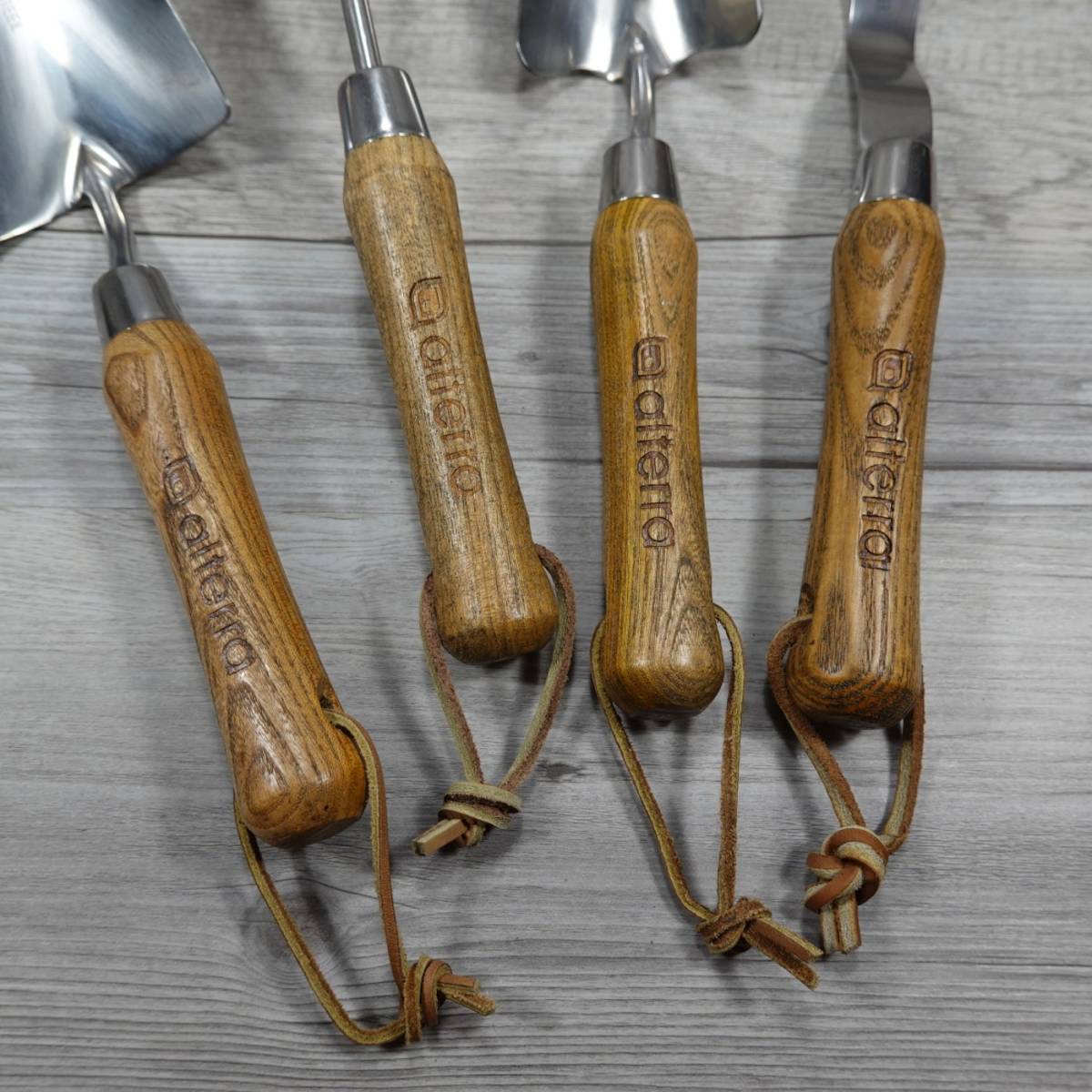 [ unused ] gardening spade set stainless steel 