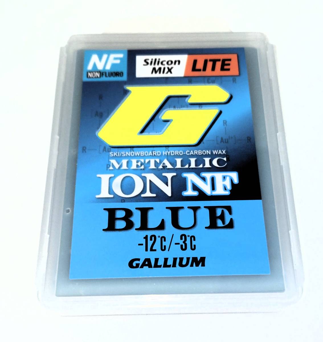 GALLIUM　GS5018 METALLIC ION LITE NF BLUE（50g） 定価￥3960　新レギュレーション対応 フッ素不使用ワックス　LFの代替え的アイテム_画像1