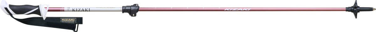 24KIZAKI　プロシード TLカーボン14　ピンク（90-120ｃｍ）アルミ＆カーボン 伸縮タイプ　定価￥22000