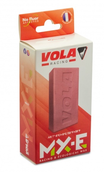 VOLA MX-E RED　200ｇ　気温：-5℃～-0℃　ノーフッ素固形 宅配便送料は当方負担にて＊例外あり　リキッドの下地作りに最適_画像1