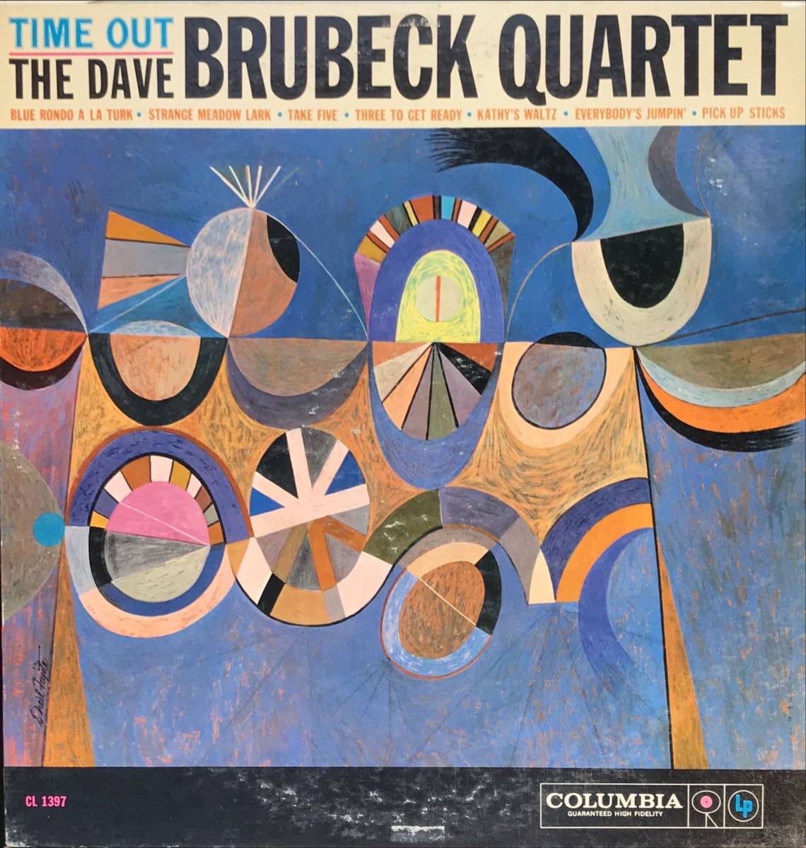 The Dave Brubeck Quartet Time Out US ORIG MONO DG_画像1