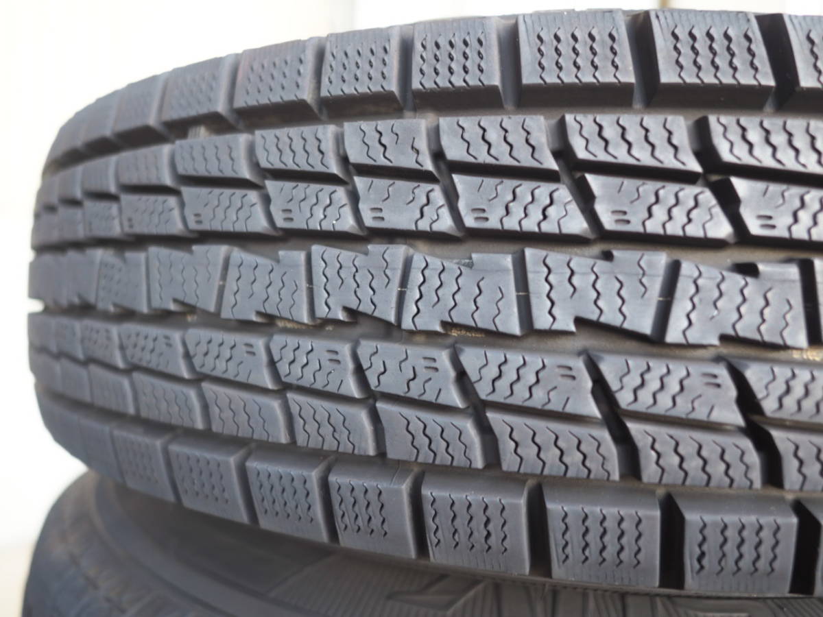 N9　送料無料　エーテック　6Jx15 +50 PCD114.3 5穴　175/80R15　4本8分/9分山　アルミ　スタッドレス　テリオスキッド　パジェロミニ_画像6