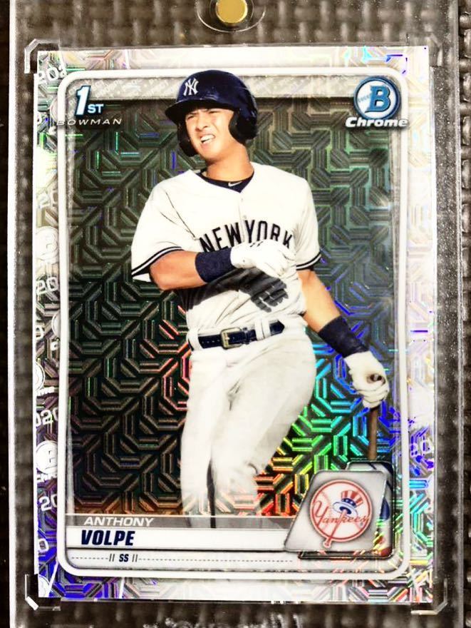 Anthony Volpe★2020 bowman chrome prospects ★1ST★BCP-139★アンソニーボルピーprospectカードの画像1