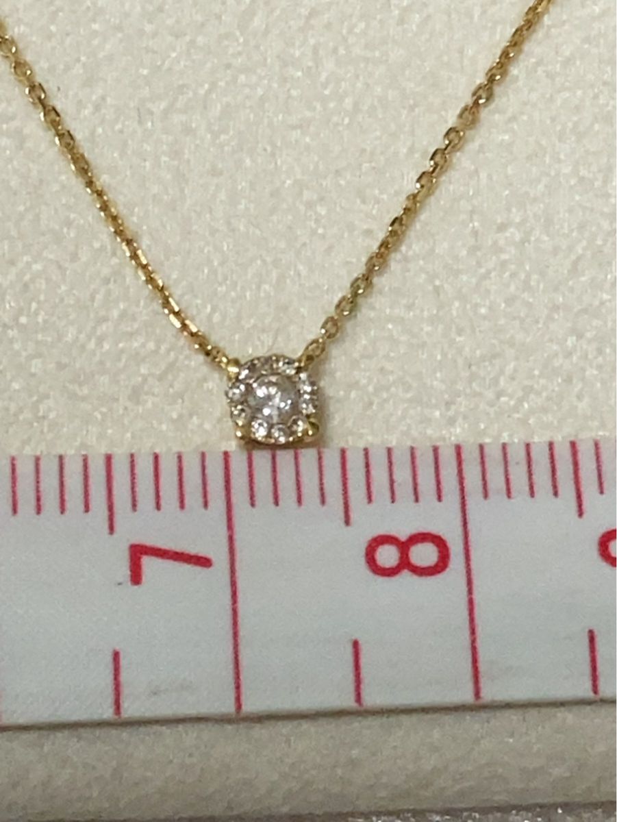 ヴァンドーム青山 K18 ダイヤモンド ネックレス