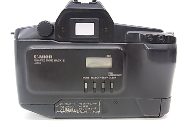 h0450 Canon EOS630 一眼レフ　ブラックカメラ　フイルムカメラ　動作OK　シャッターOK_画像2
