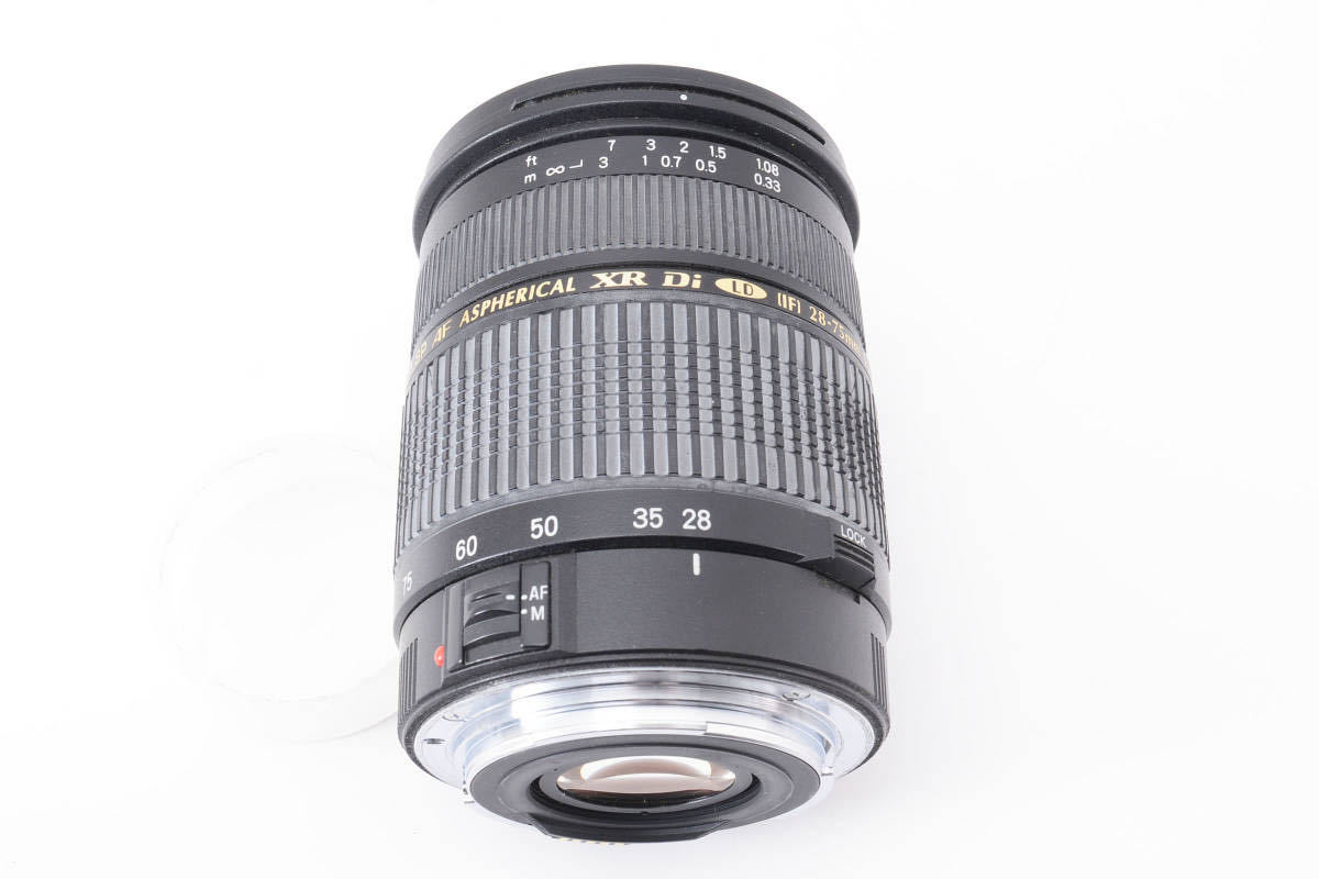 ★並品★ TAMRON SP AF ASPHERICAL XR Di LD 28-75ｍｍ F2.8 MACRO 大口径標準ズームレンズ Canon キヤノンEFマウント #2611