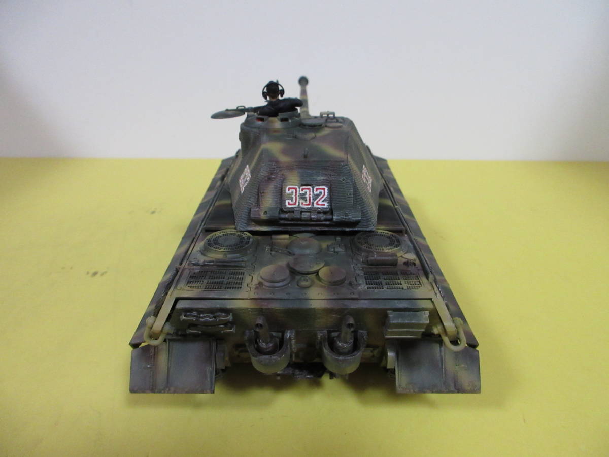 RC2.4GHz(多機能プロポ)に改造　タミヤ　1/35　ドイツ戦車　キングタイガー(ポルシェ砲塔)_画像8