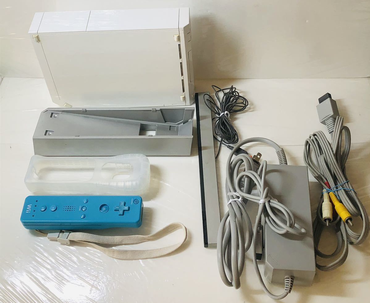 Wii built-in soft contains set ( nintendo Nintendo game )zebi light super Donkey Kong Mario Cart 64 remote control is blue 