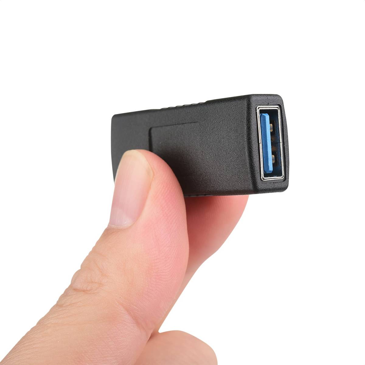 【新着商品】メス USB USB メスメス 中継アダプタ メス 2個セット 3.0 超高速5Gbps対応 USB Matters _画像2