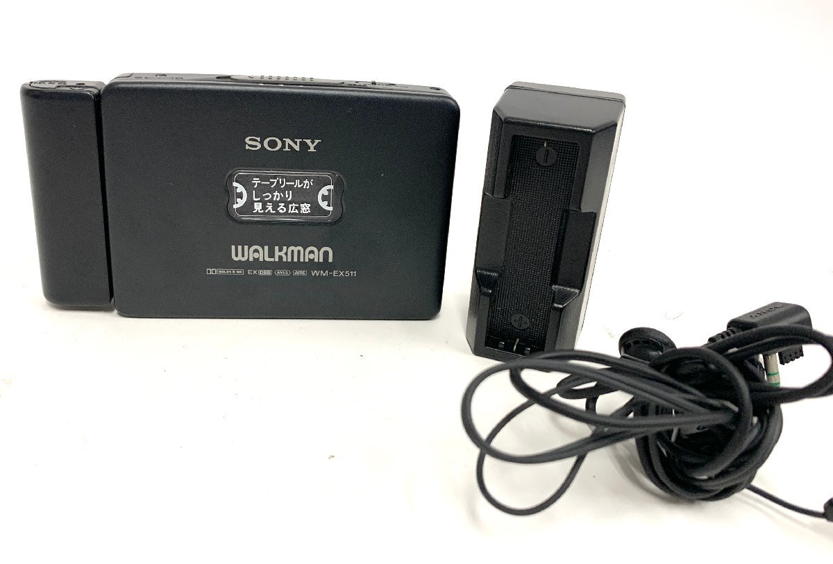 SONY ソニー WM-EX511 WALKMAN ウォークマン カセット カセットテープ カセットプレーヤー 通電確認済_画像1