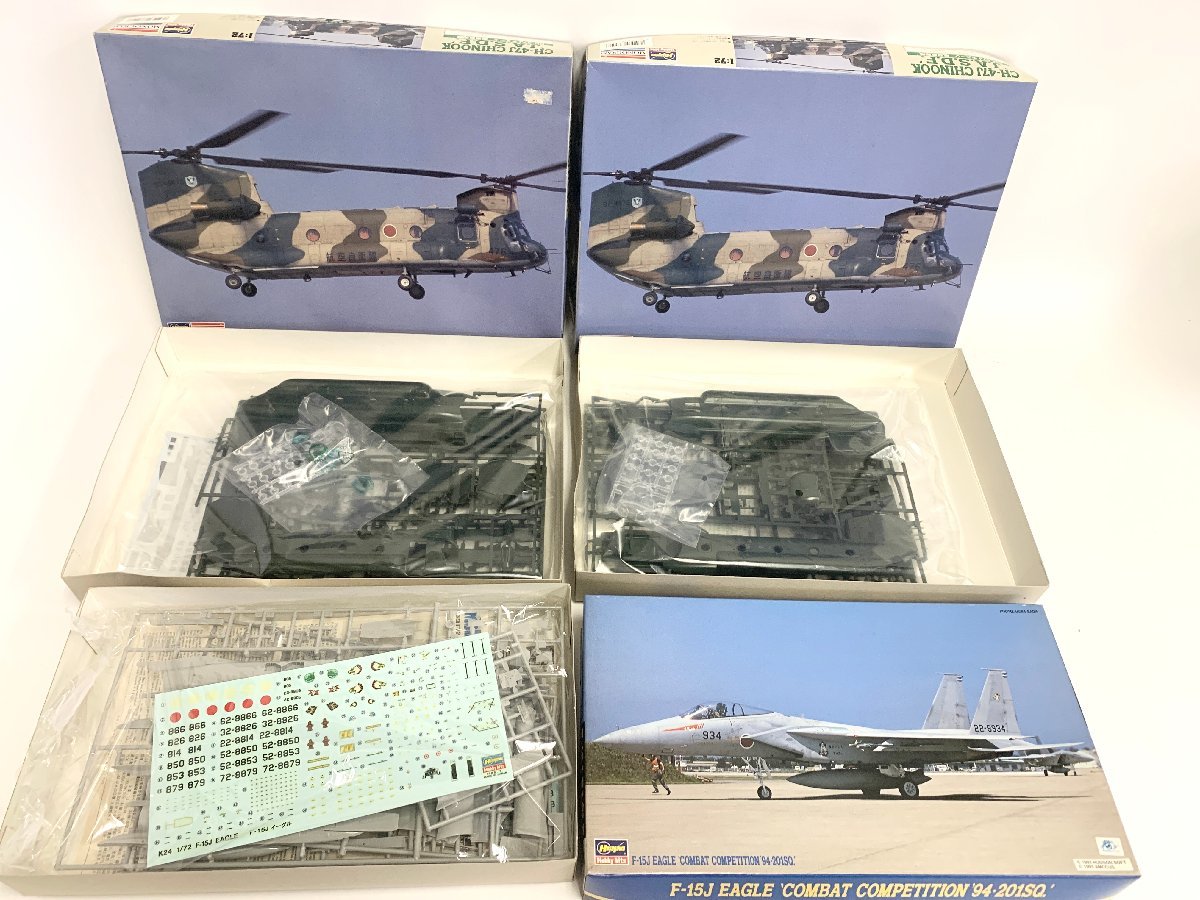 HASEGAWA ハセガワ イーグル チヌーク チャーリーワン ブルーインパルス オライオン ボーイング 電子戦支援機 他 13個セット プラモデル_画像3