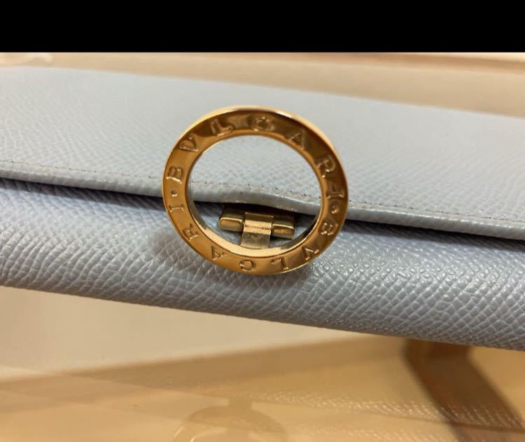 BVLGARI 長財布 ロゴクリップ ゴールド 金具 _画像6