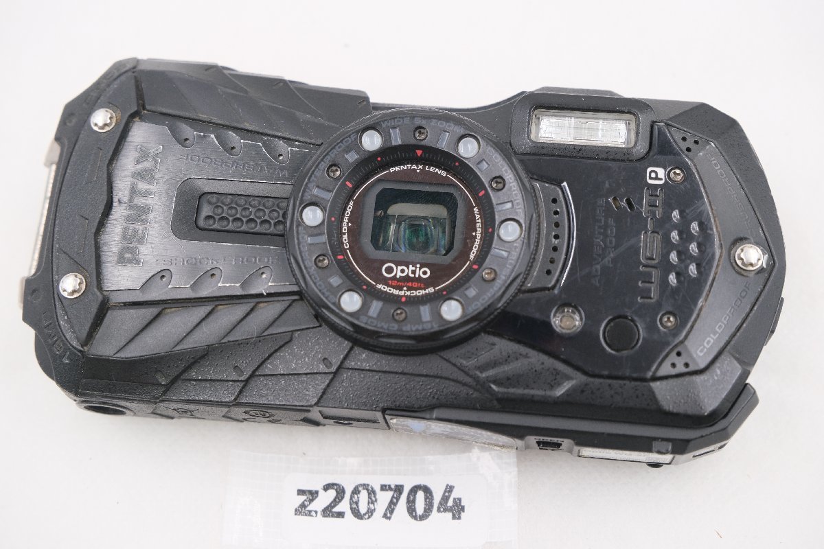 【z20704】PENTAX ペンタックス Optio WG-2P 防水デジタルカメラ コンパクトデジタルカメラ 動作確認済み_画像1