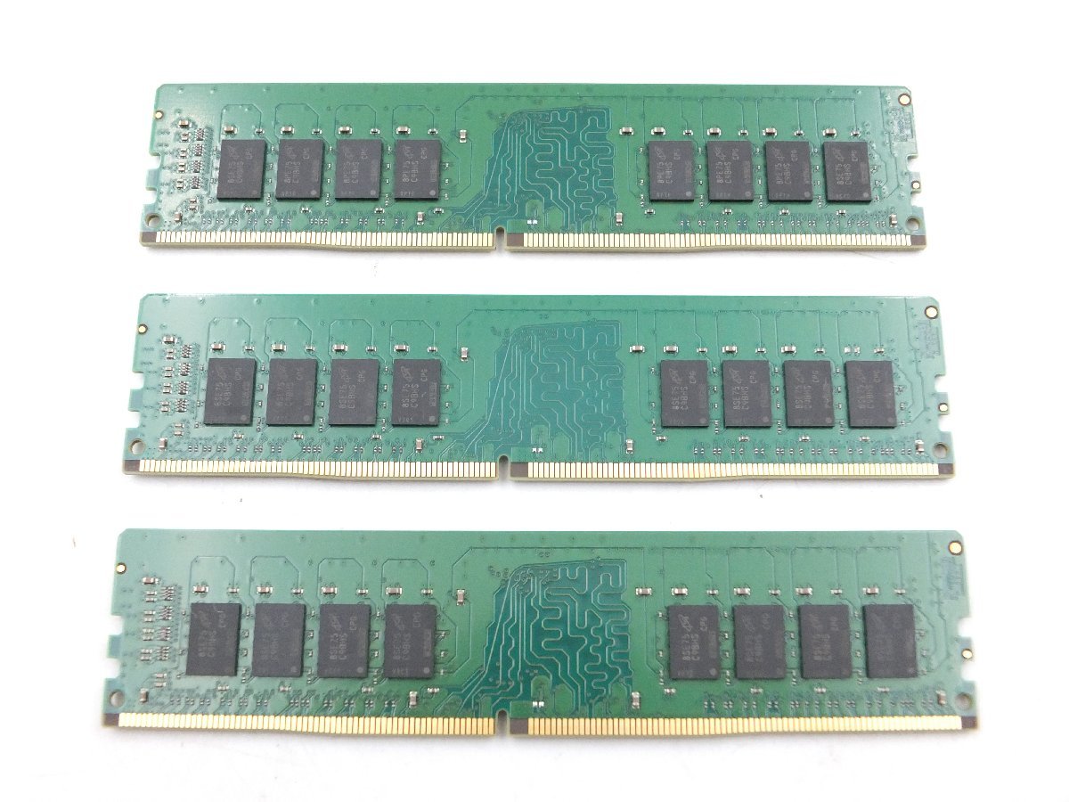 【t02222】 メモリ デスクトップ用 CFD Crucial DDR4-2666 PC4-21300 16GBx3枚セット まとめ_画像3