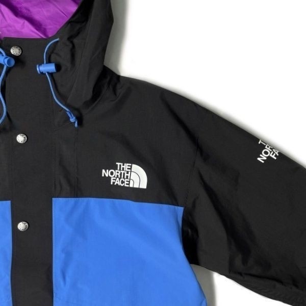 1円～!売切!【正規新品】THE NORTH FACE 86 RETRO MOUNTAIN JACKET マウンテンジャケット US限定 1986 復刻 撥水(XXL)黒 青 紫 180915-130_画像4