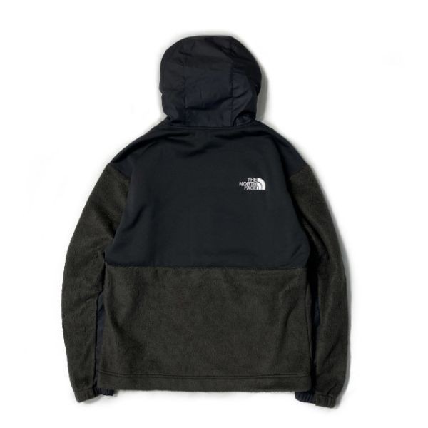 1円～!売切!【正規新品】THE NORTH FACE NOVELTY FLEECE JACKET フリース パーカー US限定 ふわふわ ロゴ刺繍 キャンプ(M)黒181024-120_画像6