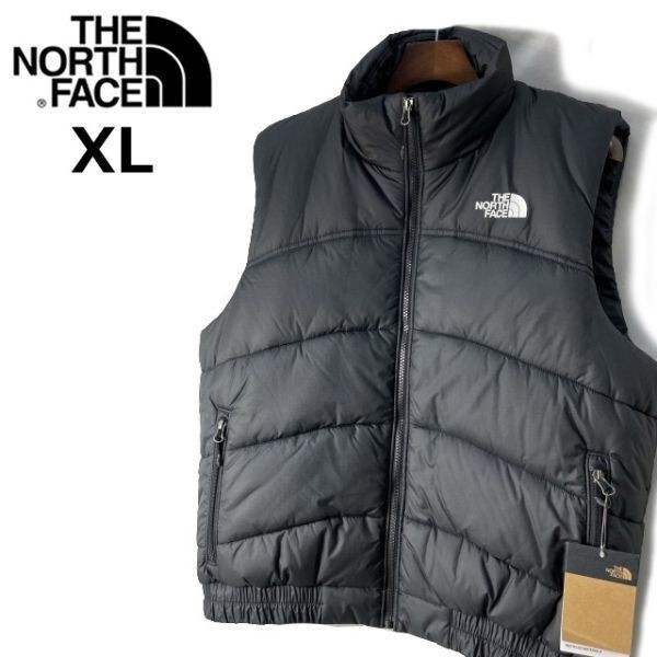 1円～!売切!【正規新品】THE NORTH FACE TNF VEST 2K 中綿ベスト US限定 日本未発売 アウトドア 防寒 軽量 ダウン(XL)黒 190122-75_画像3