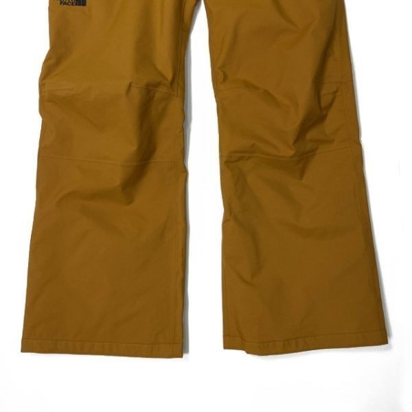 1円～!売切!【正規新品】THE NORTH FACE SEYMORE PANTS スノーパンツ セイモア US限定 DRYVENT ロゴ刺繍 スノボ スキー(S/R)茶 190110-50_画像8