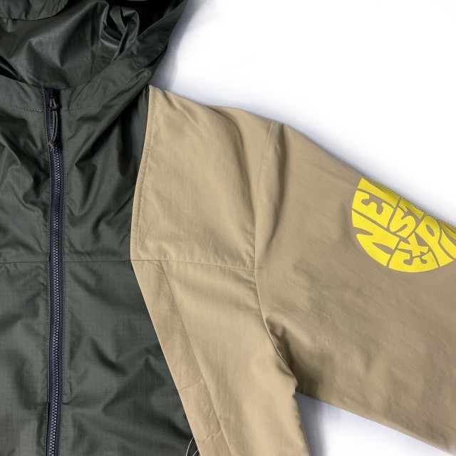 1円～!売切!【正規新品】THE NORTH FACE TRAILWEAR WIND WHISTLE JACKET マウンテンパーカー US限定 2023最新(L)カーキ ベージュ 180915-70_画像8