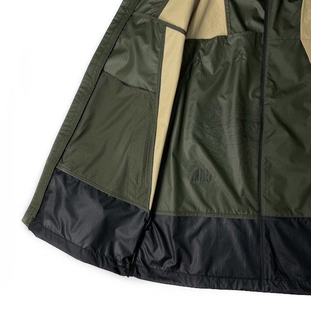 1円～!売切!【正規新品】THE NORTH FACE TRAILWEAR WIND WHISTLE JACKET マウンテンパーカー US限定 2023最新(S)カーキ ベージュ 180915-70_画像10