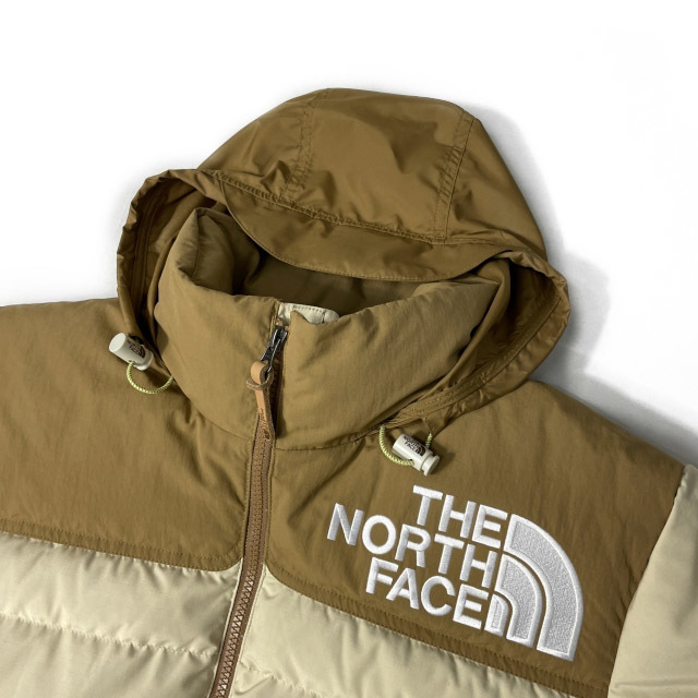 1円～!売切!【正規新品】THE NORTH FACE◆W 1992 LOW-FI HI-TEK NUPTSE JACKET ダウン ヌプシ US 限定品 撥水(M)ベージュ 茶 190122-180_画像4