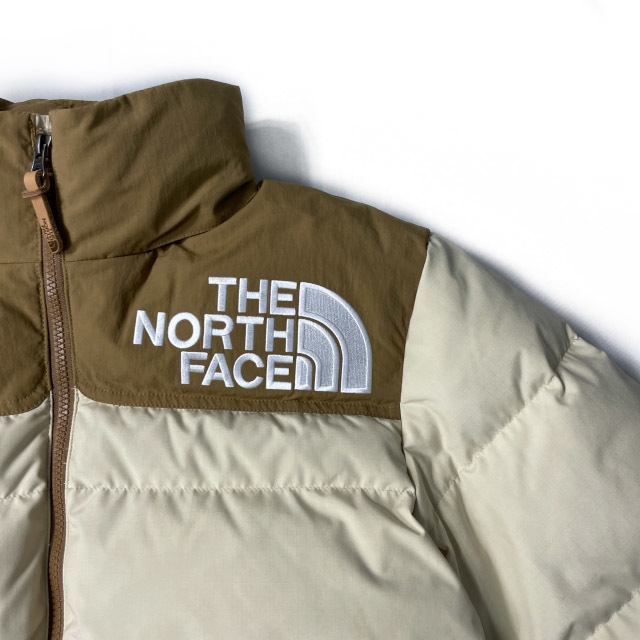 1円～!売切!【正規新品】THE NORTH FACE◆W 1992 LOW-FI HI-TEK NUPTSE JACKET ダウン ヌプシ US 限定品 撥水(L)ベージュ 茶 190122-180_画像5