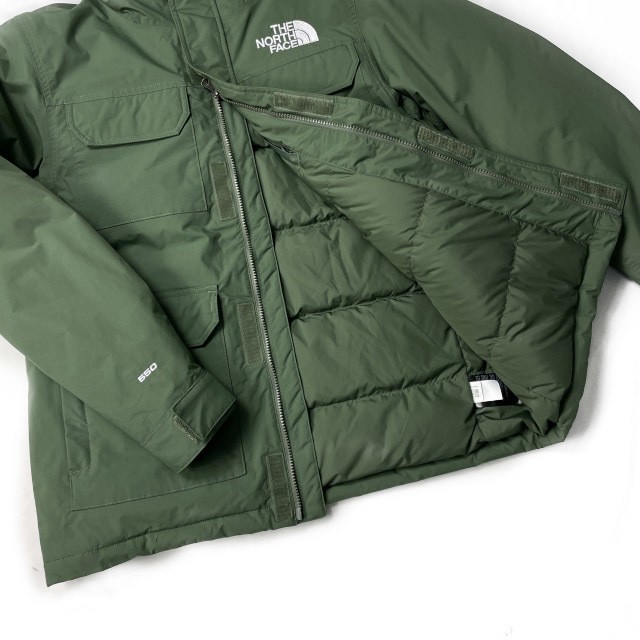 1円～!売切!【正規新品】THE NORTH FACE◆CYPRESS PARKA ダウンジャケット US限定 RDS認証 550フィル DRYVENT 撥水(M)緑 カーキ 190122-175_画像7