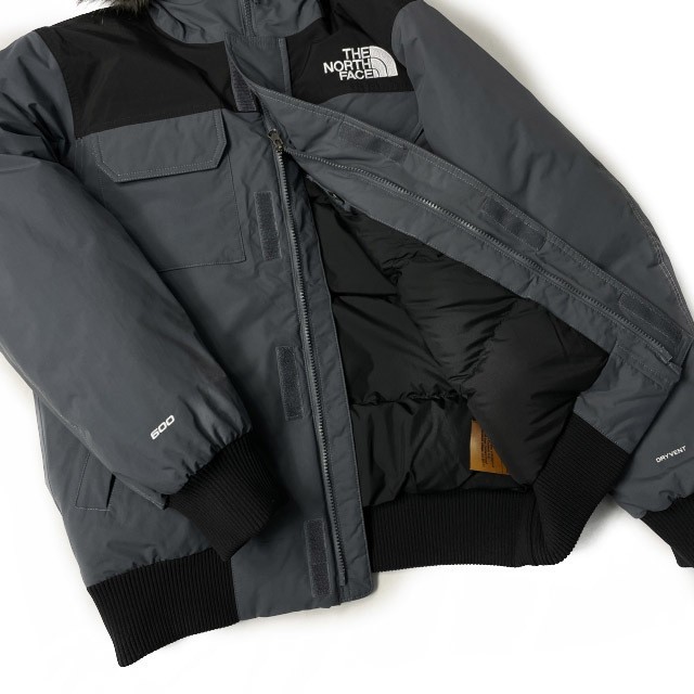 1円～!売切!【正規新品】THE NORTH FACE◆MCMURDO BOMBER JACKET マクマードボンバー ダウンジャケット US限定 新作(S)グレー 190122-175_画像7