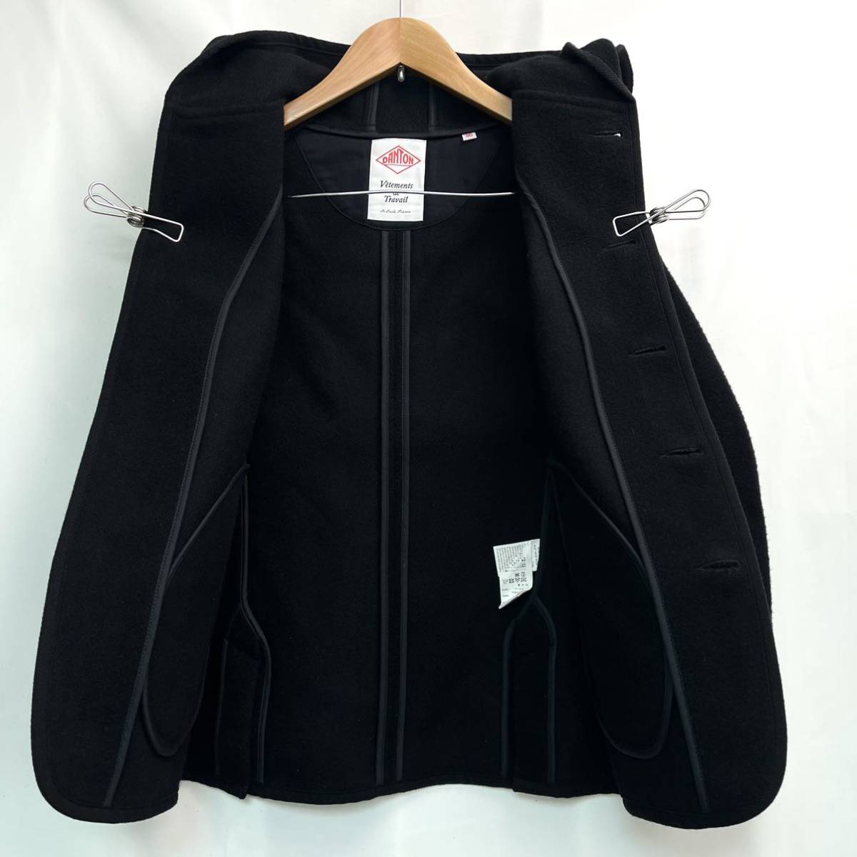 DANTON ダントン WOOL MOSSER SINGLE HOOD ウールモッサ DANTON ダントン WOOL MOSSER SINGLE HOOD ウールモッサ