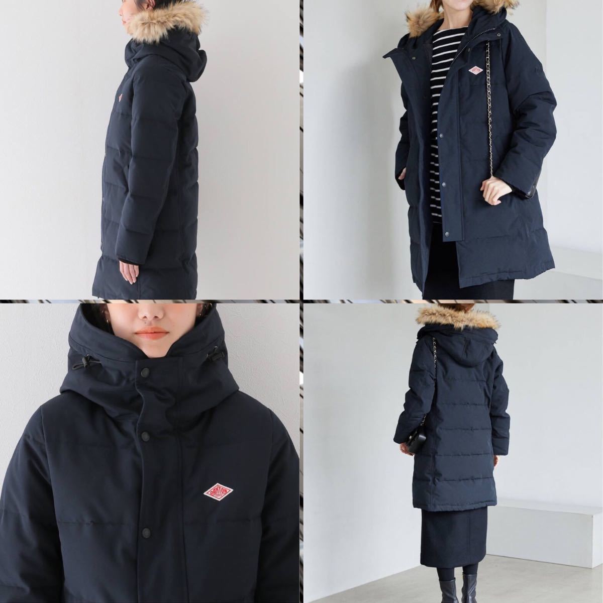 DANTON ダントン T/C LONG ファー ダウンコート ロング ダウン コート DANTON ダントン T/C LONG ファー ダウンコート ロング ダウン コート