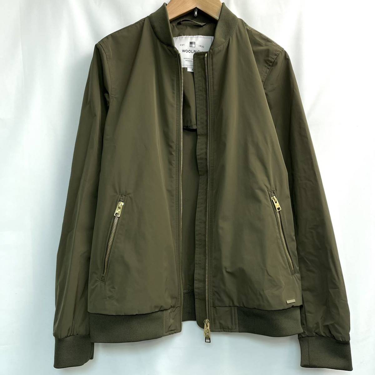 WOOLRICH Woolrich Bomber jacket blouson 2021 year of model lady's olive khaki XS S M