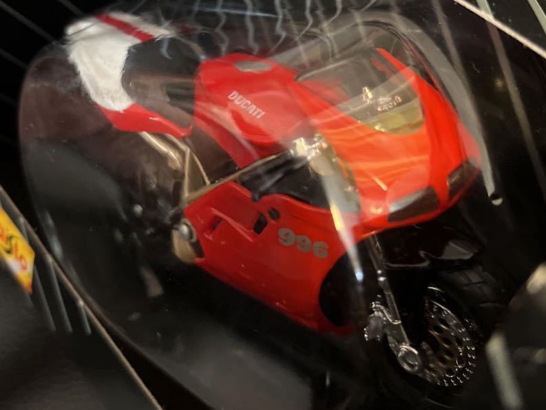 1/18 DUCATI 996 ドゥカティ REAL MOTOR CYCLE リアルモーターサイクル ダイキャストバイク ミニカー オートバイ完成品 Maisto マイスト_画像9