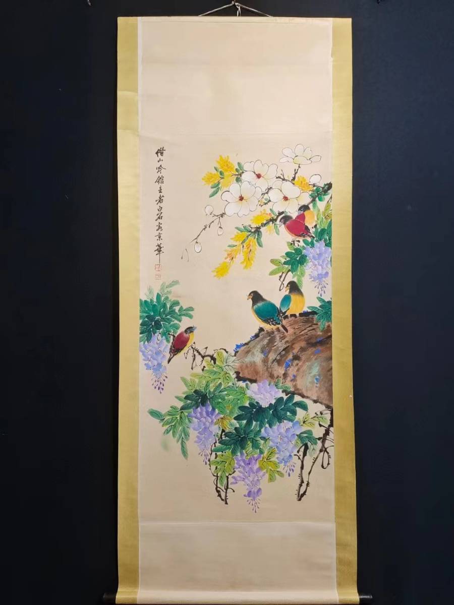 今週超歓迎 貴重な古代中国の絹織物をもとに絵を描く 珍品旧蔵 中国古