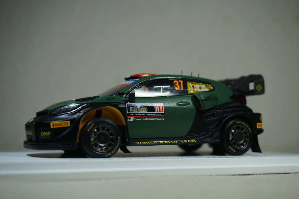 1/43 ベルテッリ スウェーデン spark TOYOTA GR Yaris Rally 1 #37