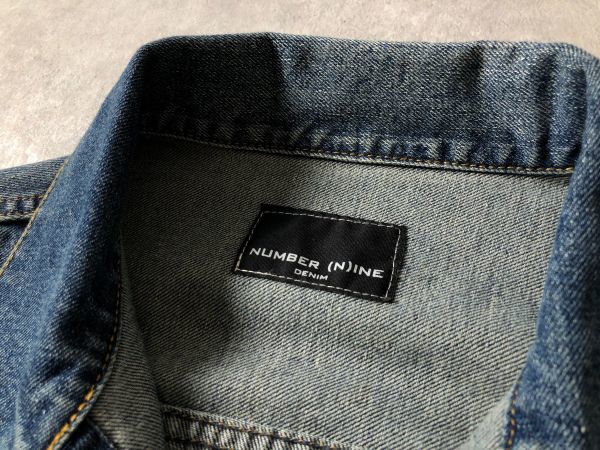 NIMBER NINE●VINTAGE WASH加工 デニム トラッカー ジャケット●ナンバーナイン_画像7