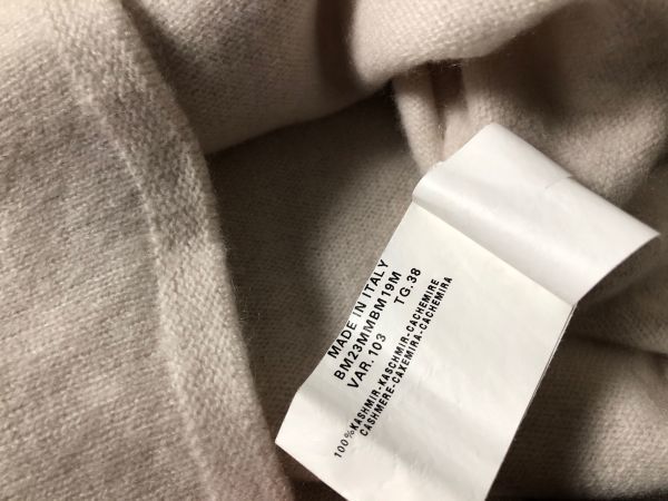 ARMANI COLLEZIONI●カシミヤ100％ Cashmere ウール ニット セーター●アルマーニ_画像8