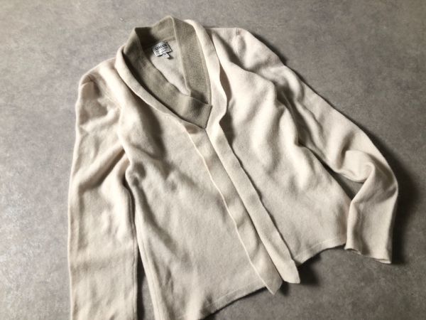 ARMANI COLLEZIONI●カシミヤ100％ Cashmere ウール ニット セーター●アルマーニ_画像4