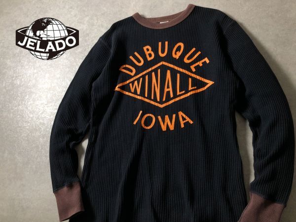 JELADO●ワッフル地 サーマル L/S Tシャツ●ヴィンテージ レプリカ●ジェラード●１５_画像2