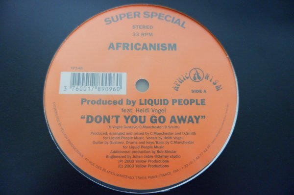 I2-334＜12inch＞AFRICANISM 5枚セット_画像4
