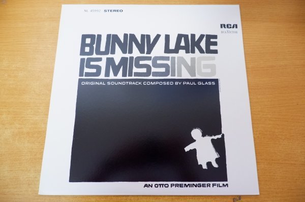 L2-138＜LP/サントラ/スペイン盤/美品＞「Bunny Lake Is Missing」Paul Glass_画像1