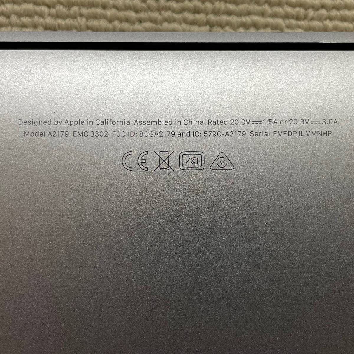 部品取り専用 ジャンク品 MacBook Air ( Retina 13インチ 2020 ) マックブック エアー 1円 から 売り切り_画像10