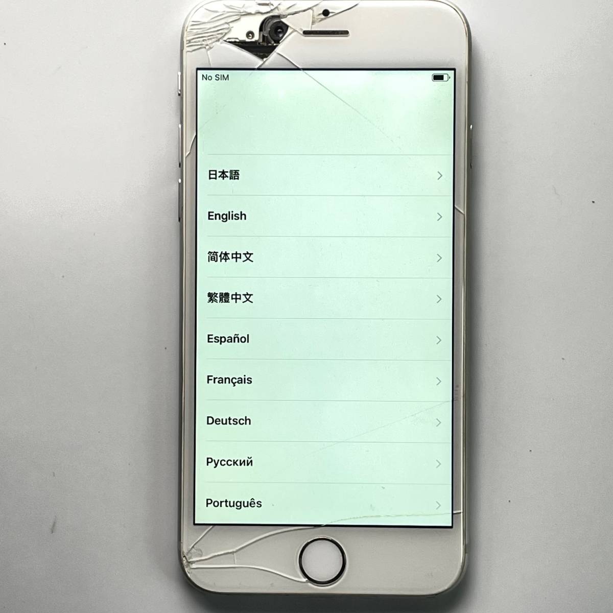 部品取り専用 ジャンク品 Apple アップル iPhone 6 16GB シルバー ドコモ 1円 から 売り切り_画像7