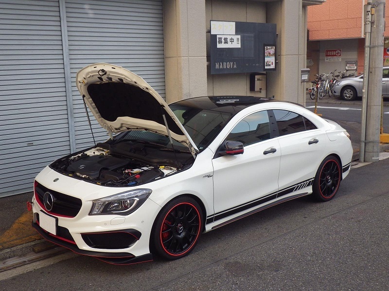 メルセデスベンツ：メルセデスベンツCクラス：CLA250［W117］用ボンネットダンパー　スタンダード_画像1