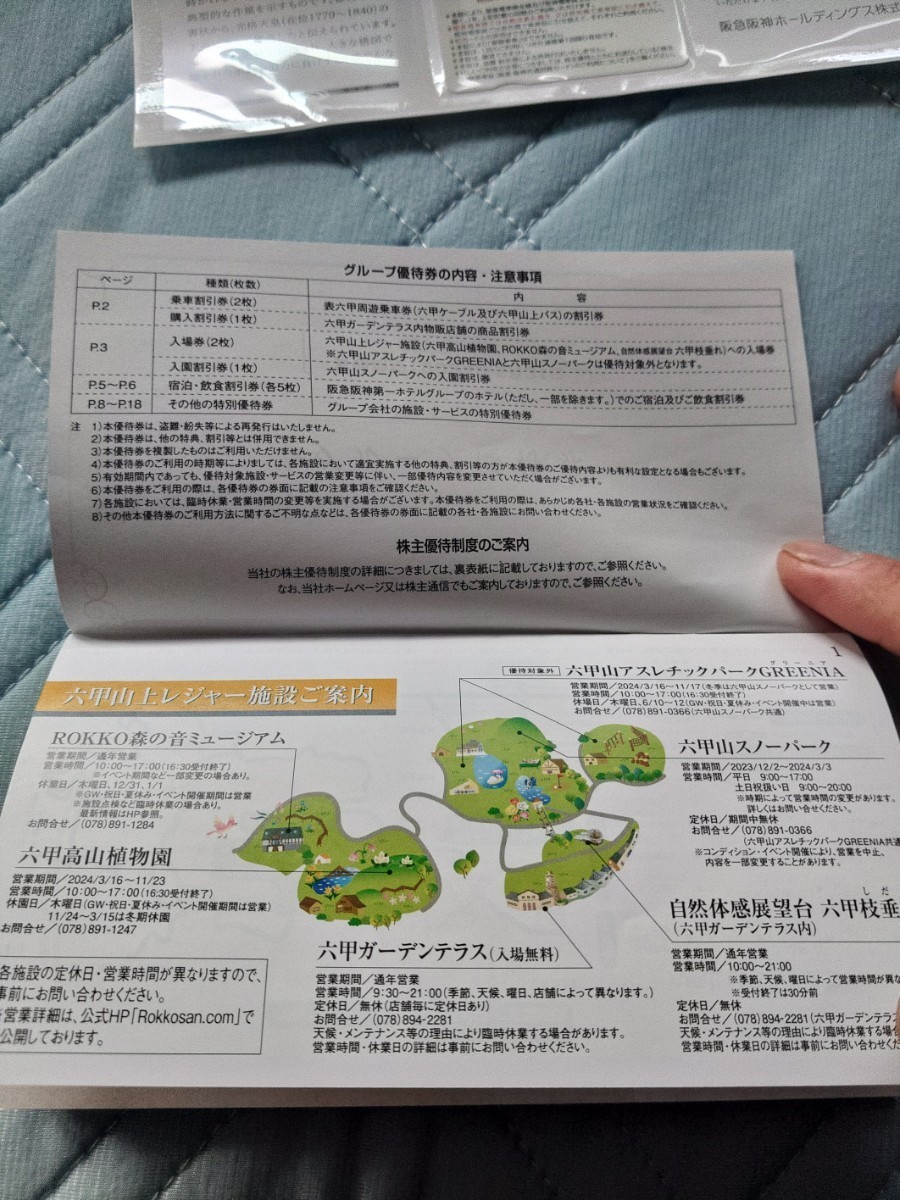 阪急 阪神 株主 券（4回カード）有効期限2023年12月1日から2024年11月30日まで有効　おまけでグループ優待券有効期限2024年5月31日まで有効_画像2